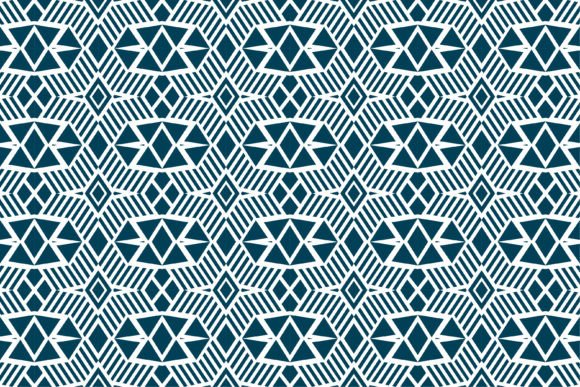 Diagonal Triangle Blue Pattern Review for Digital Sellers