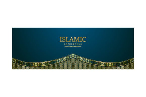Islamic Arabic Style Ornament Banner: Graphics & Backgrounds