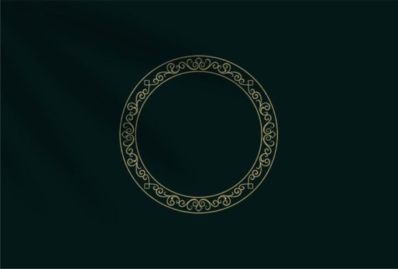 Round Carved Ornament Frame Vector: Graphics & Logos Review