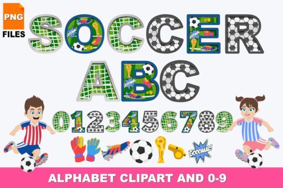 Soccer Alphabet Letters Clipart: A Graphics & Crafts Review